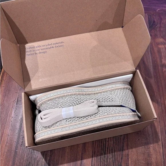 Rothy's The Espadrille Metallic Flat (size 6.5) - Picture 2 of 16